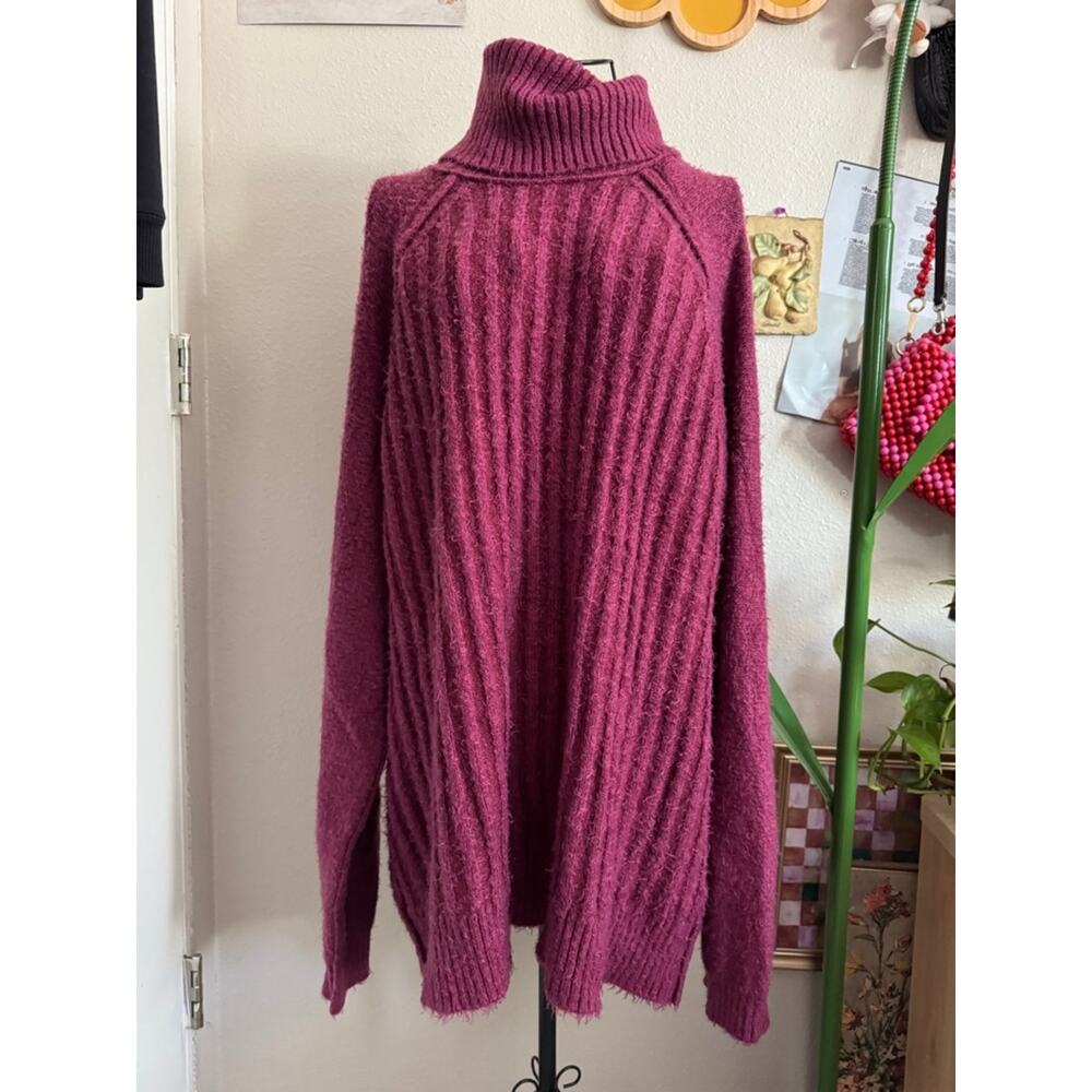 Free People Big City Oversized Chunky Knit Sweater M